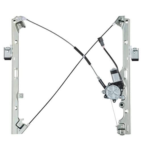 BDFHYK 741-645 Power Window Regulator with Motor for Car Front Right Passenger Side for Chevy Silverado, Tahoe, Suburban, Avalanche, for Cadillac Escalade for GMC Vehicle - size: Front Right, style: 1999-2006 Chevy Silverado 1500