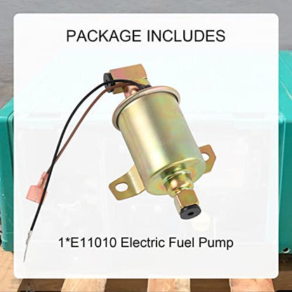 Electric Fuel Pump Replacement for Airtex E11010 Onan 5500 RV Generator 12V - size: E11010 Fuel Pump