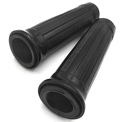 XKMT-Skull Style Hand Grips 1" Handlebar Compatible with H-D XL 883 Hugger Sportster Cruiser Black [B0125VOQ4W]