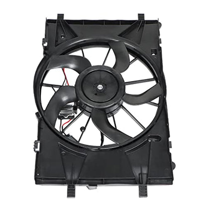 Radiator Cooling Fan Assembly Replacement for Ford Fusion Replacement for Lincoln MKZ 2010-2012