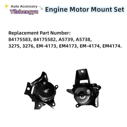 Engine Motor Transmission Mount Replace Kit for Trucks & SUVs - size: 2-Piece Left and Right Engine Mount