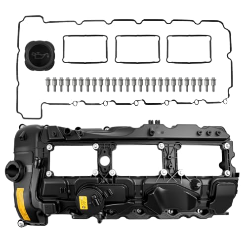 Engine Valve Cover Fits for 2011-2015 335i, 2011-2016 535i, 2011-2018 X5 - size: 11127570292