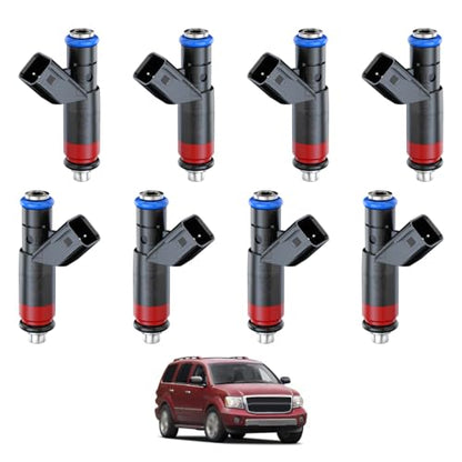 Fuel Injectors for Dodge Durango 2004-2009 5.7L, 53032713AA FJ482, Set of 8 - size: for Dodge Durango (2004-2009) 5.7L