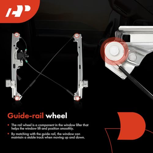 A-Premium Front Driver Side Power Window Regulator with Motor - style: Front Driver(LH)