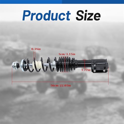 2 PCS Front Shocks Replacement for Can-Am Outlander 500 Max 500 2007-2009 Replacement for 706200661