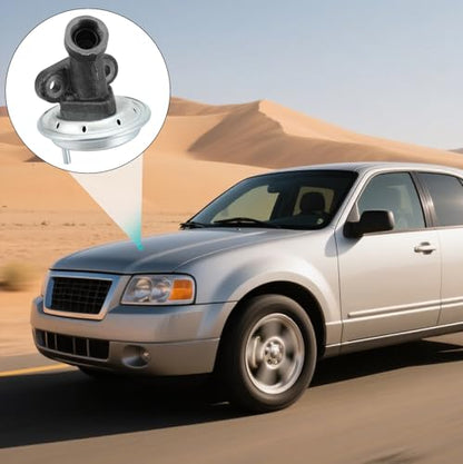 AULINK EGV574 EGR Valve (3.0L 4.6L V6) For Ford F150 Escape Ranger Taurus - color: Black EGV574