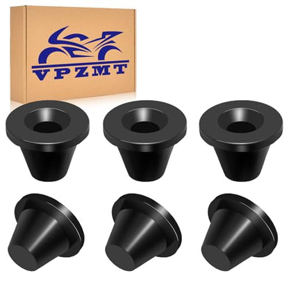 6x Rubber Side Cover Grommets for Harley Touring - size: 1996-2007