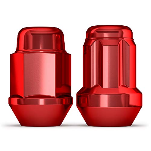 White Knight 40700SRDT Red Wheel Lock, 4 Pack, 12mm x 1.50 Thread - color: Red, size: 12mm X 1.50 Thread