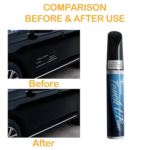 PXJ/KXJ Diamond Black Touch Up Paint for Dodge Ram - color: Fit For Dodge Ram Diamond Black PXJ/KXJ