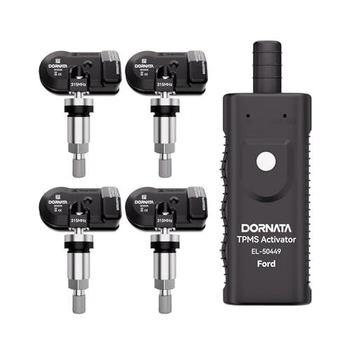 TPMS Sensor,Ford Tire Pressure Sensor with 1 tpms relearn Tool - size: 5Pcs