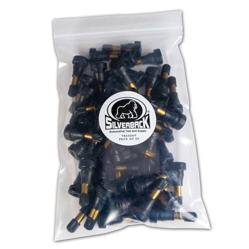 Silverback TR600HP High Pressure Snap-in Tire Valves, Pack of 50 - size: TR600HP