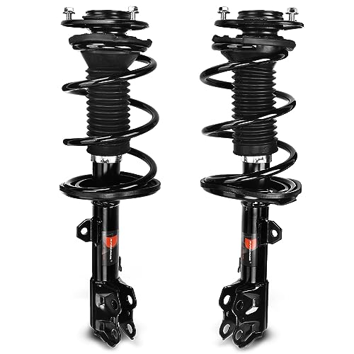 A-Premium Front Complete Strut Assemblies with Coil Springs, Set of 2
