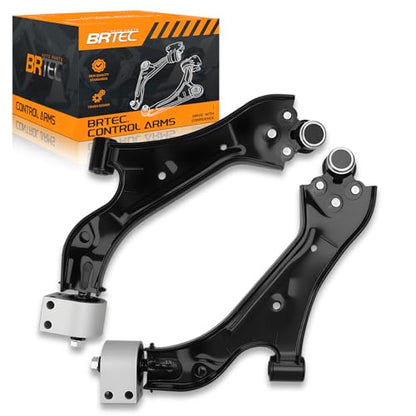 BRTEC Front Left & Right Lower Control Arms Compatible with Chevrolet Equinox 2010-2017, GMC Terrain 2010-2017