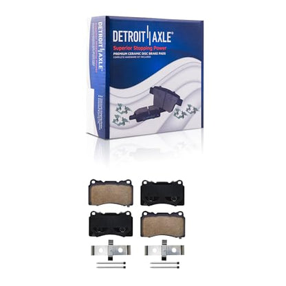 Detroit Axle - Brake Kit for 2011 2012 2013 2014 Ford Mustang - size: 8PR1200347/kit