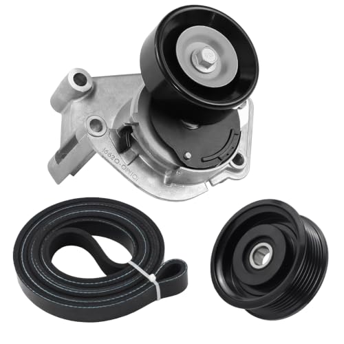 Drive Belt Idler Pulley Kit Compatible with 98-09 Toyota Lexus