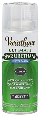 Varathane Outdoor Spar Gloss Urethane Spray - size: 11.25 oz Spray, style: Gloss