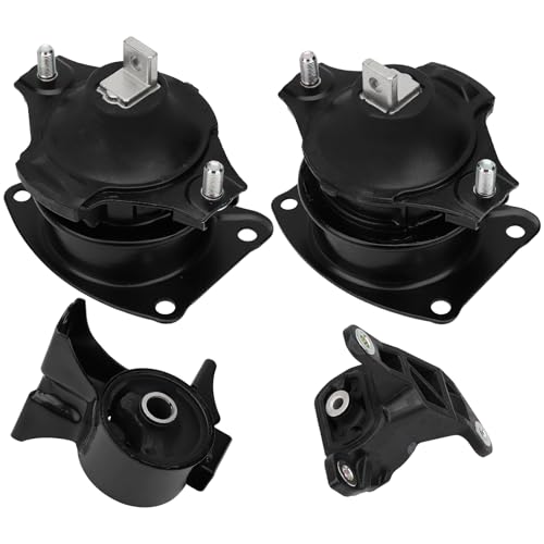 4PCS Engine & Transmission Mount Set for Acura MDX ZDX - size: 2010-2013 for Acura MDX/ZDX V6-3.7L