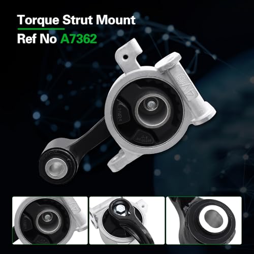 Engine Motor Mount and Transmission Mount kit Compatible with Altima - size: A4355HY A4365HY A4356HY A7362 A7363
