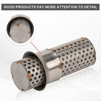 Motorcycle 51mm DB Killer Universal Exhaust Baffle Silencer - size: 51mm - Air Hole Model