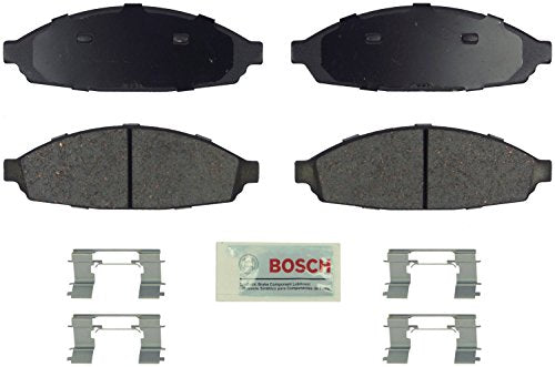 BOSCH BE931H Blue Ceramic Disc Brake Pad Set with Hardware - Front