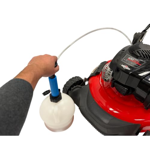 Briggs & Stratton 5431K Oil Extractor Kit - Genuine OEM No-Spill Pump for Mowers, Tractors & Generators, 4.0-Liter Capacity - size: 4L