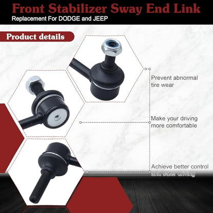 2* K750578 K750579 Front Sway Bar Link - Reduce SUV Body Roll - color: 1*K750578 1*K750579, size: Sway Bar Link