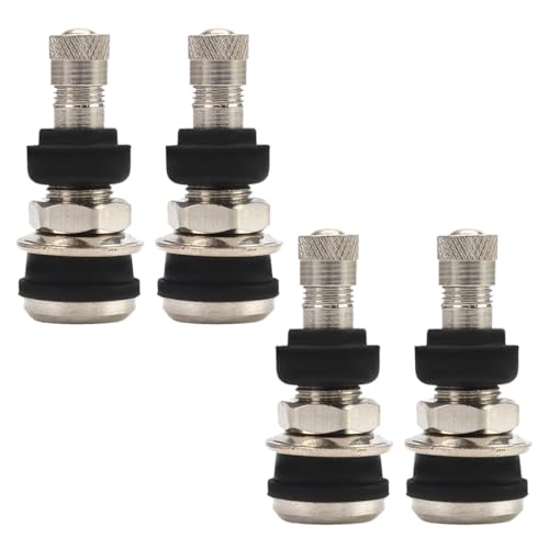 4PCS TR416 Metal Valve Stems, Fits 0.453" and 0.625" Rim Hole