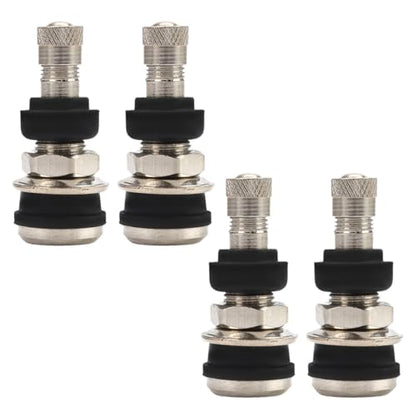 4PCS TR416 Metal Valve Stems, Fits 0.453" and 0.625" Rim Hole