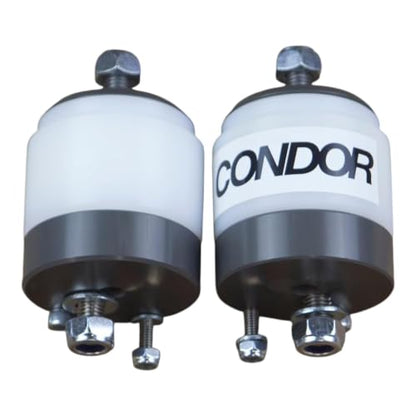 E34 M60 V8 Engine Mount Set | Compatible with BMW E34 540i 530i | Solid UHMW Track Spec | Condor Speed Shop | Made in USA | 1994-1995 V8 Motor Mounts - size: M60 V8 | 530i 540i 1994-95, style: Classic | UHMW | Street / Track