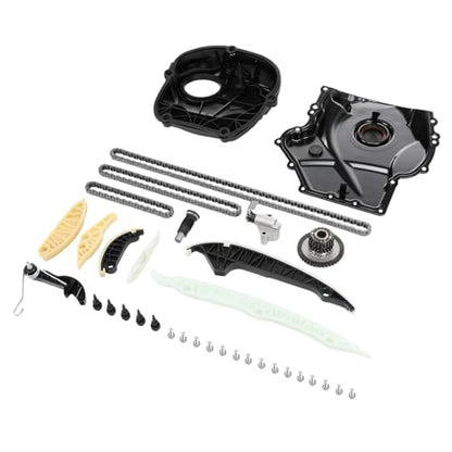 Engine Timing Chain Kit and Cover Gasket EA888 1.8&2.0L For Audi Q5 Volkswagen - size: EA888