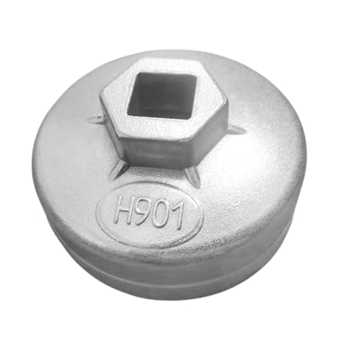 64-65mm 14 Flutes 901Oil Filter Wrench Tool Socket - Compatible with Wix 57356 & Honda 15400-PLM-A02 | Fits Honda Accord, Acura Civic/CRV, Nissan Sentra, Odyssey, Pilot - size: 64-65mm H901 14 Flutes