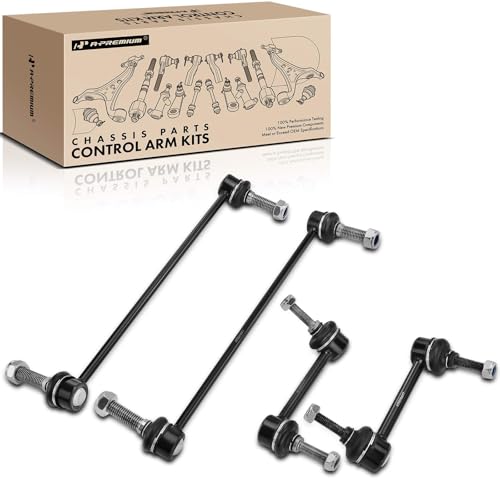 A-Premium Front & Rear Sway Bar Link Stabilizer Bar End Link Kit