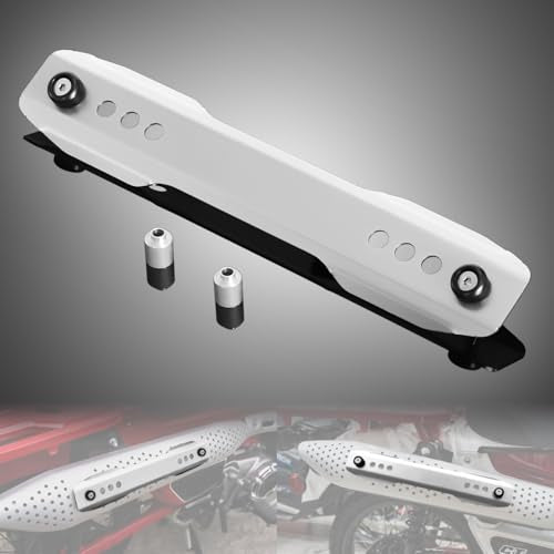 CT125 Exhaust Heat Shield Guard Accessories Compatible with Hunter Cub CT 125 Trail125 2020-2024 Aluminum Silencer Pipe Protection Guards(Silver) - color: silver1