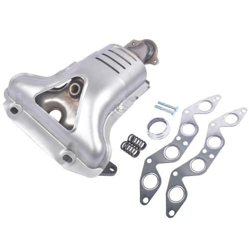Exhaust Manifold w/Catalytic Converter Replacement for Honda Civic 4 cylinder 1.7L 2001-2005 18160-PLM-A50 18160-PLM-A00 674-608