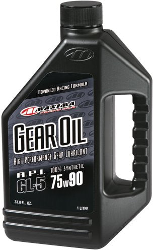 Maxima (44901) 75W-90 Hypoid Synthetic Gear Oil - 1 Liter - size: 1 Liter, style: Single