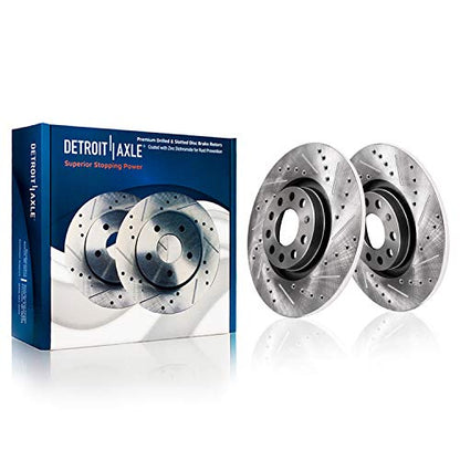 Detroit Axle - Brake Kit for 2015-2020 VW Passat - size: 8PR42394/kit