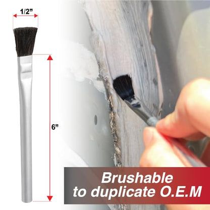 Maxi-Seal Gray Polyurethane Seam Sealer (12-Pack, 10.5oz Tube) | Durable & Flexible Auto Body Joint Compound | Brushable Automotive Filler to Duplicate OEM Finish (87292) - style: 12 Pack