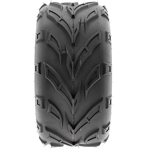 SunF A004 ATV UTV Off-Road Tire 20x10-10, 6 PR, Track & Trail, Tubeless - size: 20x10-10
