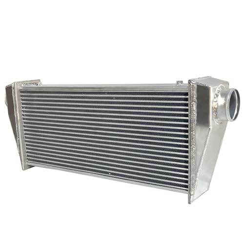 1000HP 31"x12"x4" Universal Aluminum Turbo Intercooler 3" Inlet/Outlet 5-50PSI