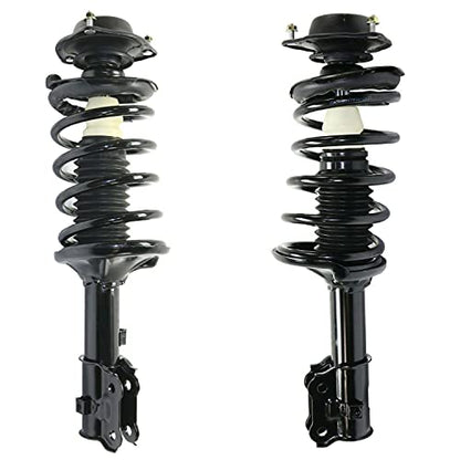 Detroit Axle - 4pc Front Struts Sway Bar Links for 2000-2005 Hyundai Accent - size: 4QS2400021/Sway Kit