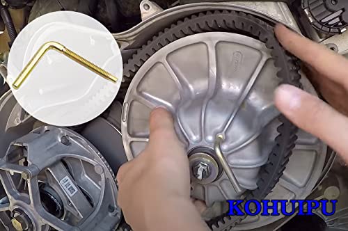 Clutch Drive Belt Removal Tool For Polaris RZR RZR-4 XP Turbo RS1 Ranger XP 1000 Replace 2875911 - color: RZR Belt Tool