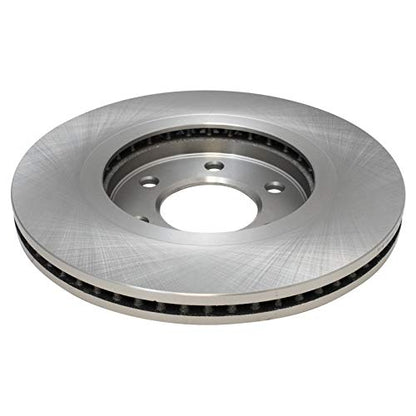 TRQ Front Ceramic Brake Pad and Rotor Set 13.78 in 6-Lug - style: BKA11785