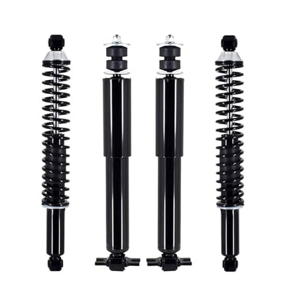 PM Auto Set 4 Front Shock-Rear Complete Shock Replacement For 1999-2006 Chevrolet Silverado 1500 RWD