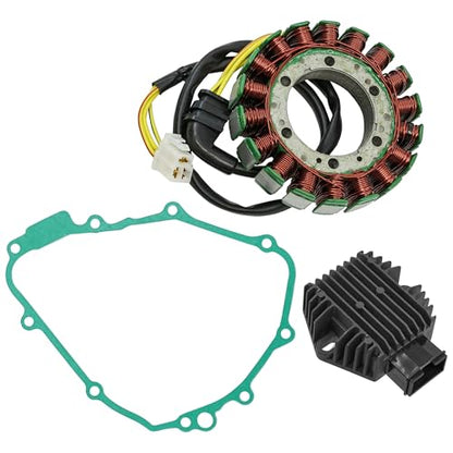 Caltric Stator & Regulator Rectifier Compatible With Honda Cbr900Rr Cbr 900Rr Fireblade 1996-1999 Gasket