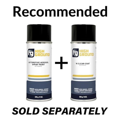 HIGH GROUND Factory Matched Automotive Spray Paint for Ford Automobiles (Ford N1, Blue Jeans (Solvent))