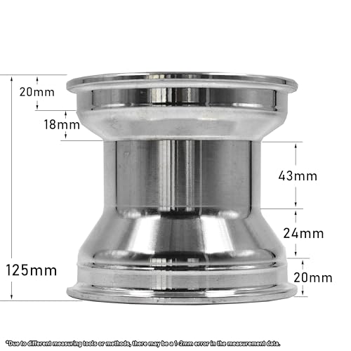 5inch Aluminum Front Wheel Rim Replacement for Go Karts UTV Karting Dirt Bike ATV Quad Bike with 10X4.50-5 Tire (Bearing Model) - size: Bearing Front Wheel Rim-10x4.50-5