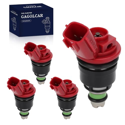 4-Pack Fuel Injectors Set | Compatible with Nissan 200SX 240SX Altima Sentra Infiniti G20 2.0L 2.4L L4| Replaces FJ285 16600-53F01 842-18114 - size: 4 X FJ285