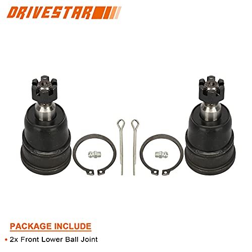 8PCS K640287 K640288 K90332 ES3581 K90454 K90455 fit 2001-2005 for Acura EL, 2001-2005 for Honda Civic Sedan & Coupe, Front Lower Control Arm Tie Rod End and Stabilizer Link ball joint - size: CAK1049
