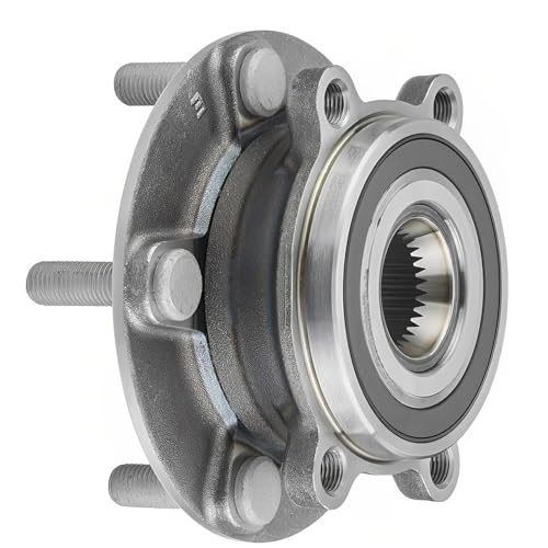 Detroit Axle - Front Wheel Hub and Bearings + Sway Bar End Links - size: 4SW42332/Kit