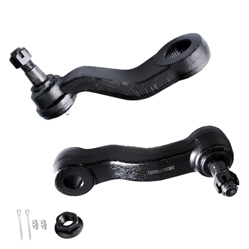 2pcs Idler Arm and Pitman Arm K6534 K6536 for Cadillac Escalade 02-06 - size: K6534 K6536